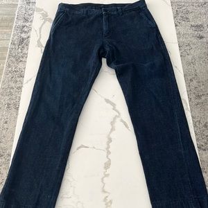 Dark Blue relaxed fit Prada jeans size 34x30
